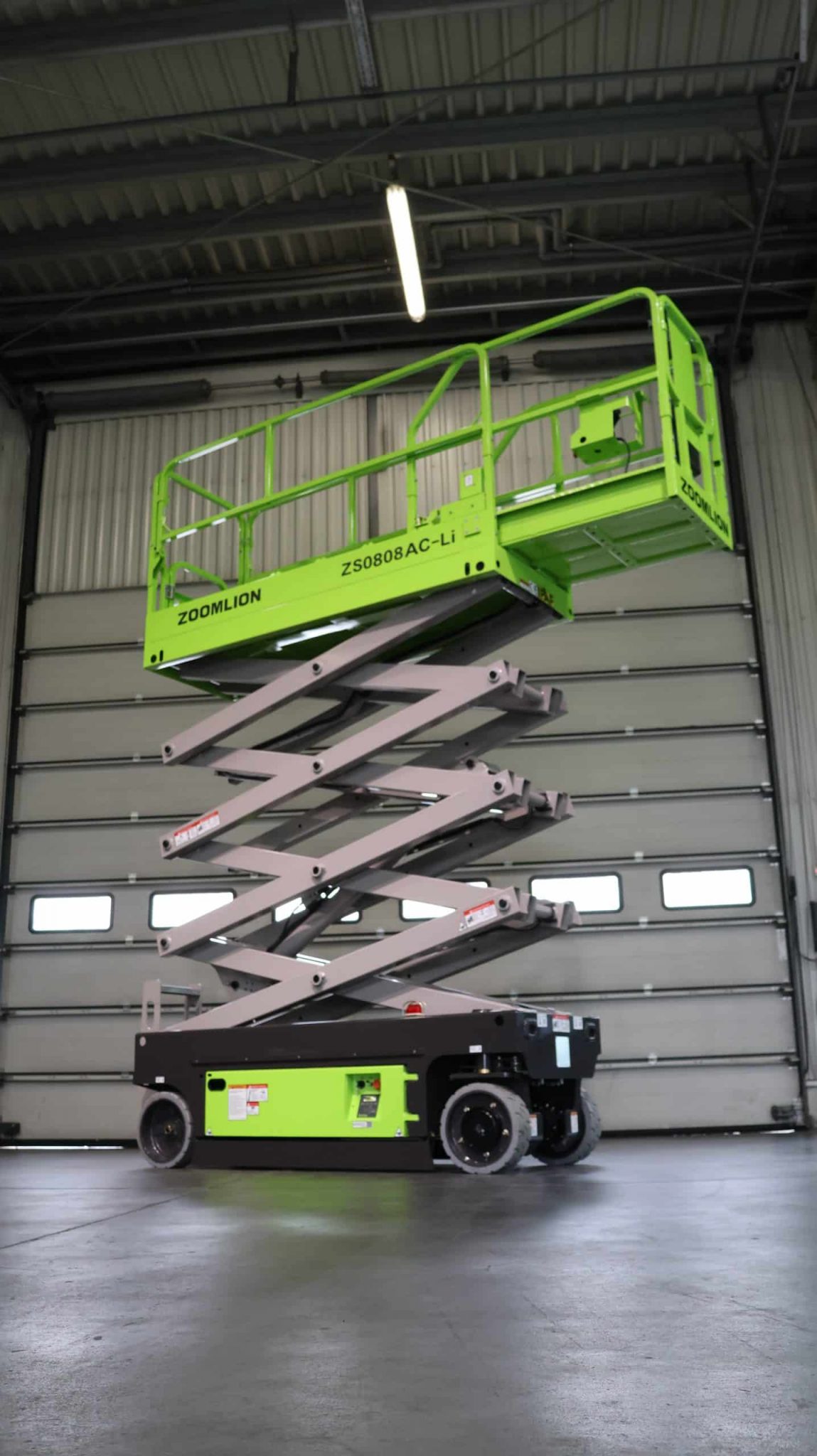 ZOOMLION 26FT platform height Electric Scissor Lift ZS0808AC-LI with ...